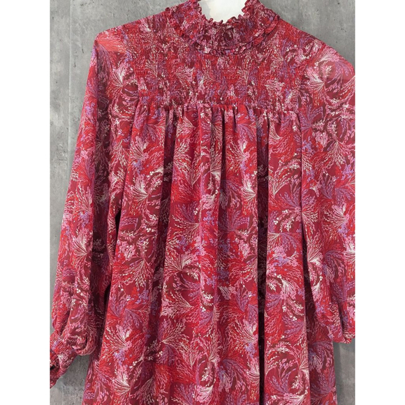 Women BCBG generation Dress size 6 red & pink - Picture 2 of 13